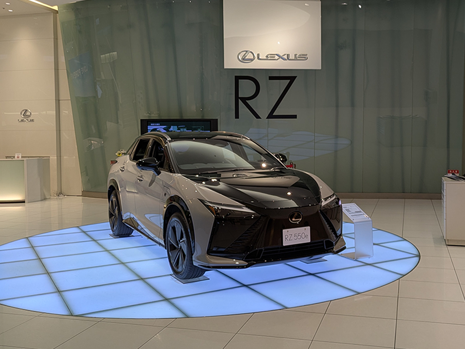 新型RZ(バッテリーEV)試乗体験会
