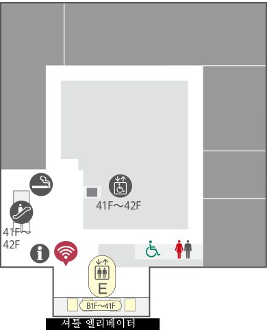 41F 플로어 맵