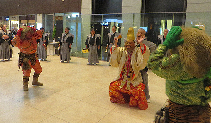 大須観音節分会前夜祭「鬼追いの儀式」